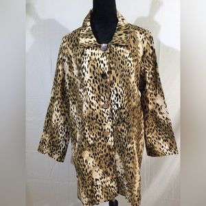 JM COLLECTION  blazer jacket size large